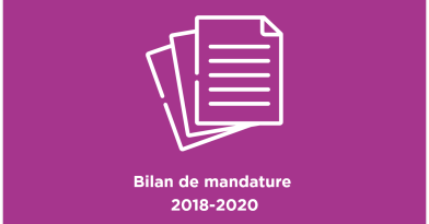 Bilan de mandature 2018-2020