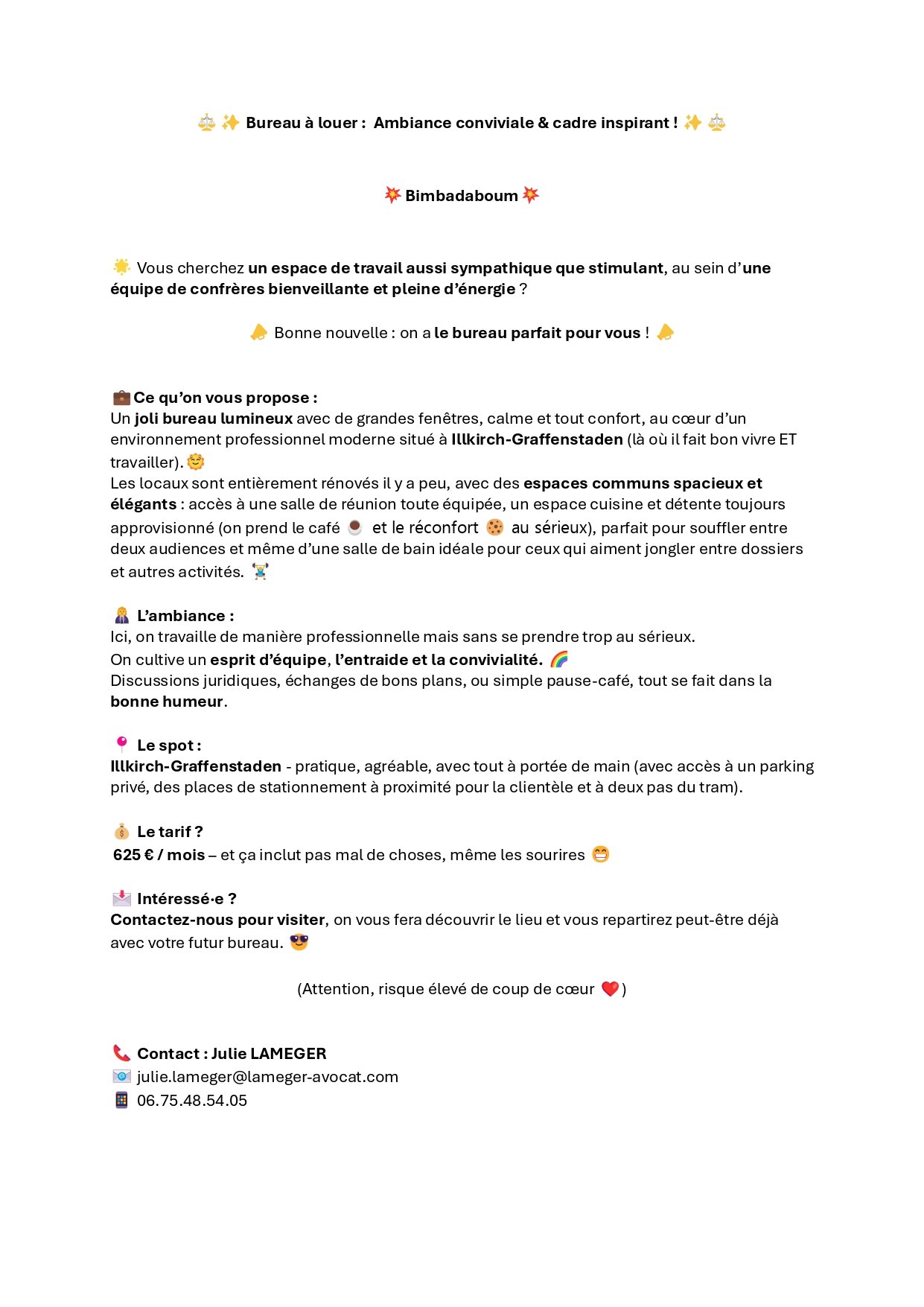 Annonce de location de bureau a ILLKIRCH GRAFFENSTADEN page 0001 69807a00974298.99903056.jpg