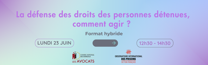 Bannière événement guide du prisonnier