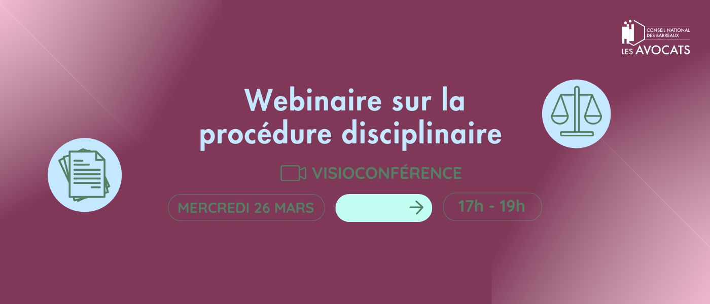 WEBINAIRE - Procédure disciplinaire simplifiée