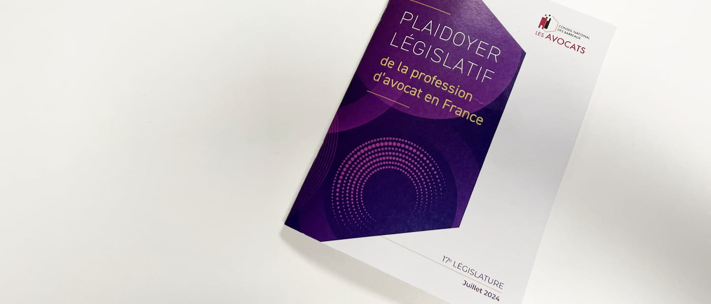 Plaidoyer législatif de la profession d'avocat 