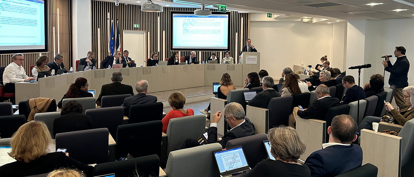 Vue de l'AG CNB des 16 et 17 novembre 2023